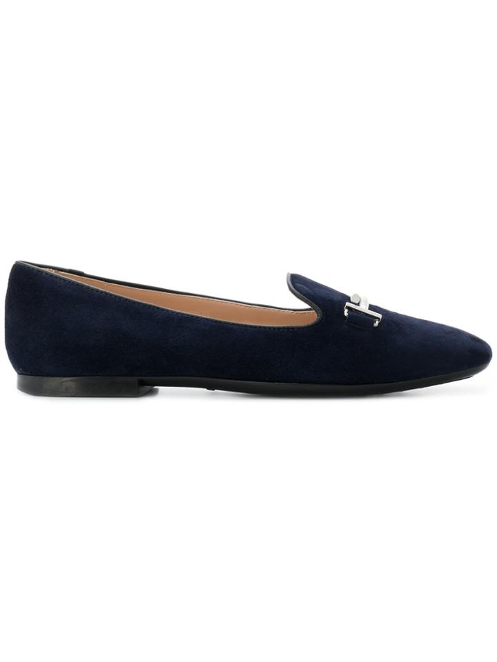 Tod's City Mocassins - Blue