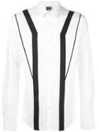Les Hommes Urban - Geometric Print Shirt - Men - Cotton/spandex/elastane - S, White, Cotton/spandex/elastane