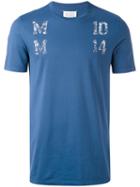 Printed T-shirt - Men - Cotton - 50, Blue, Cotton, Maison Margiela