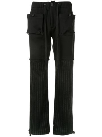 Siberia Hills Hybrid Cargo Sweat Trousers - Black