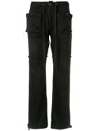 Siberia Hills Hybrid Cargo Sweat Trousers - Black