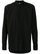 Cutaway Collar Shirt - Men - Cotton - 40, Black, Cotton, Saint Laurent