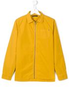 Dondup Kids Zipped Jacket, Boy's, Size: 14 Yrs, Yellow/orange