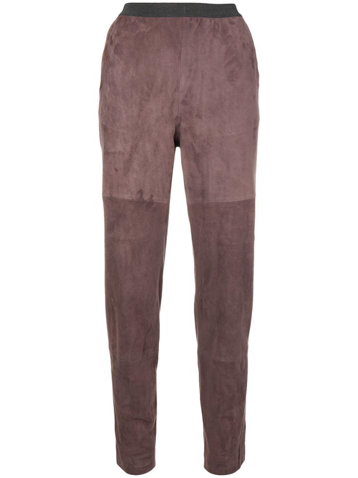 Fabiana Filippi Elasticated Waist Leggings - Nude & Neutrals