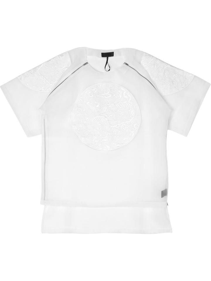 D.gnak Front Circle Sheer T-shirt