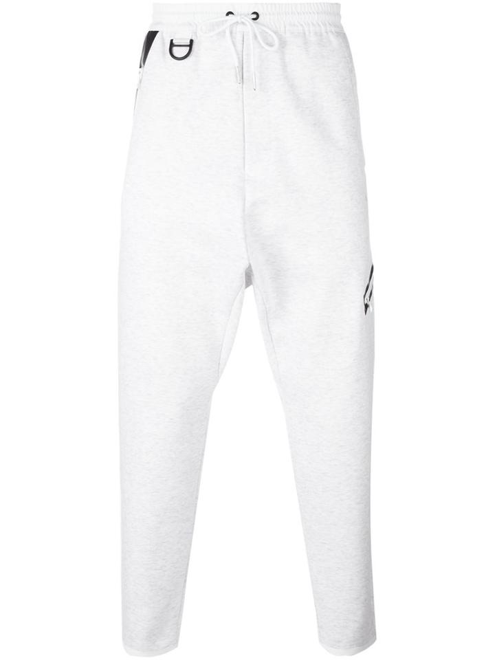 Y-3 Zip Detail Drop Crotch Trousers