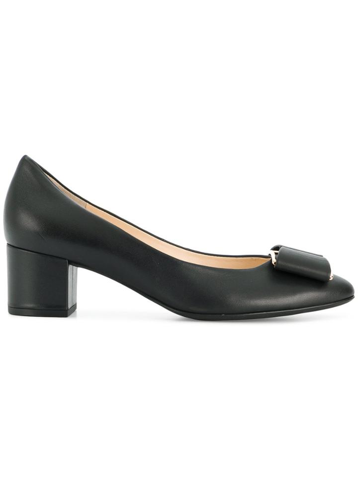 Hogl Bow-detail Pumps - Black