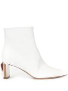 Gabriela Hearst Heeled Ankle Boots - White