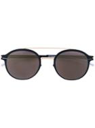 Mykita - 'crosby' Sunglasses - Unisex - Acetate/metal (other) - One Size, Black, Acetate/metal (other)