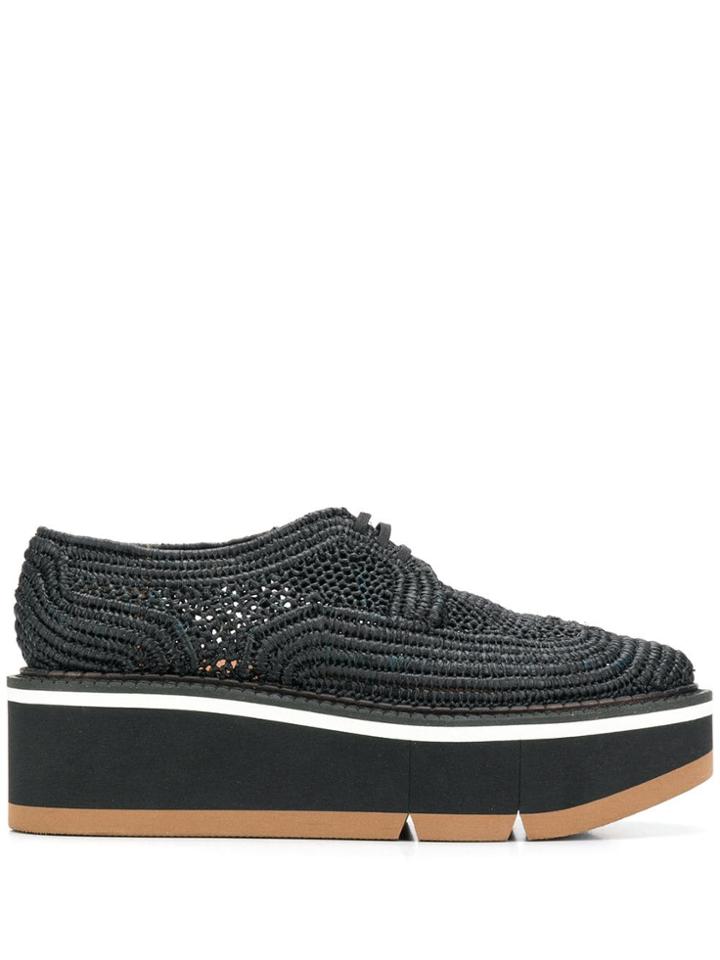 Clergerie Lace Brogues - Black