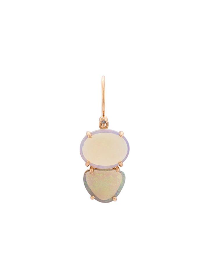 Irene Neuwirth Embellished Drop Earrings - White