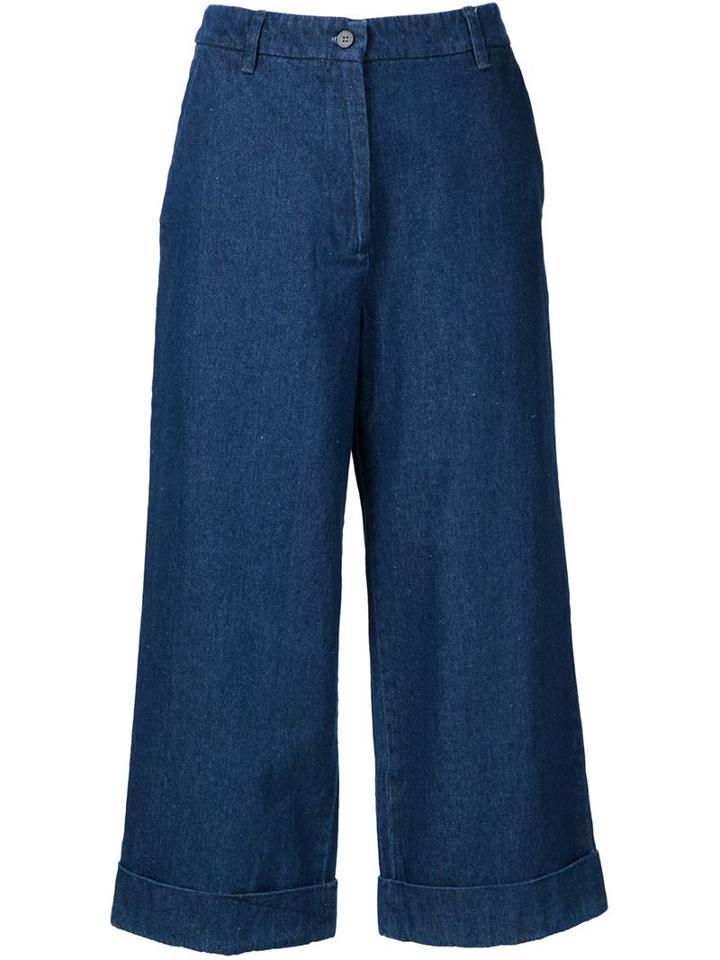 Shades Of Grey By Micah Cohen Denim Culottes