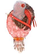 Jamin Puech - Sequined Hedgehog Pouch - Women - Leather/rayon - One Size, Leather/rayon