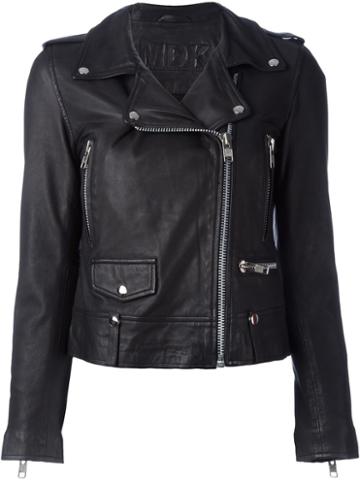 Munderingskompagniet 'seattle' Jacket, Women's, Size: 34, Black, Cotton/sheep Skin/shearling/polyester