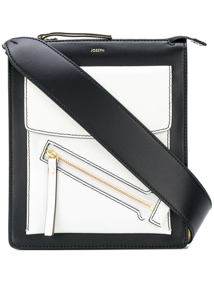 Joseph Two-tone Shoulder Bag - Black
