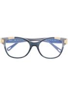 Chloé Eyewear Square Shape Glasses - Grey