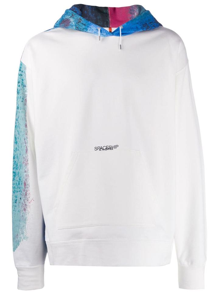 Oamc Logo Hoodie - White