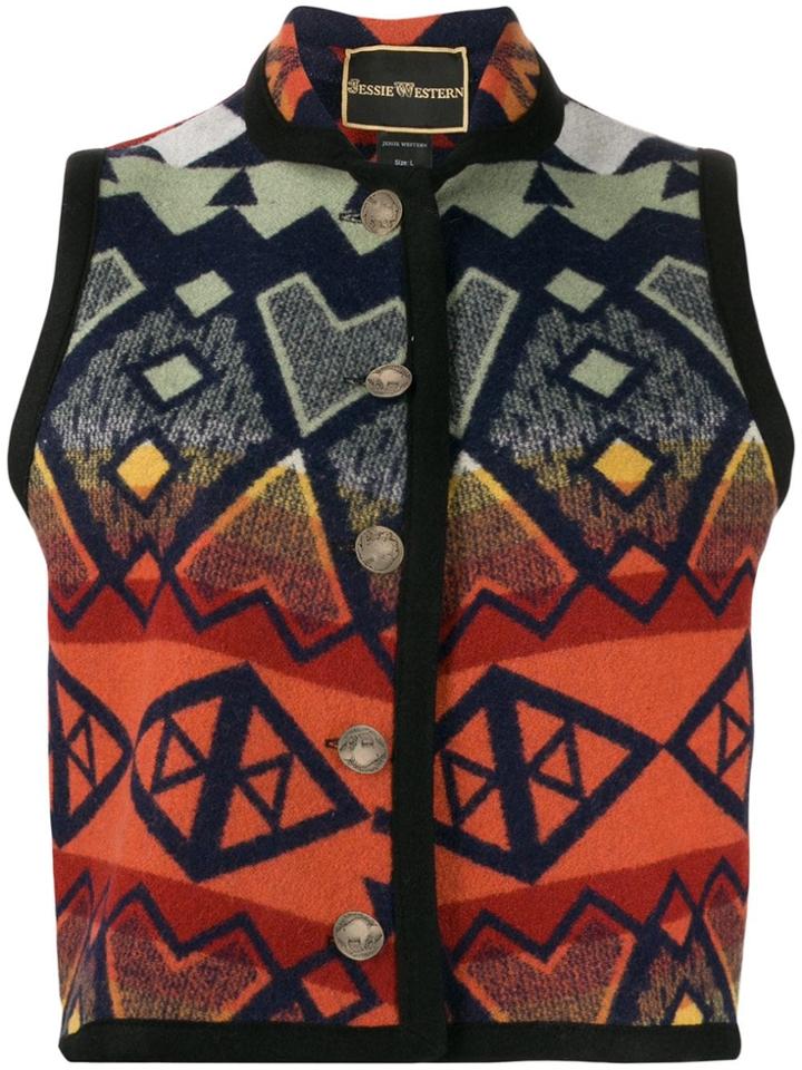 Jessie Western Water Arrow Gilet - Red