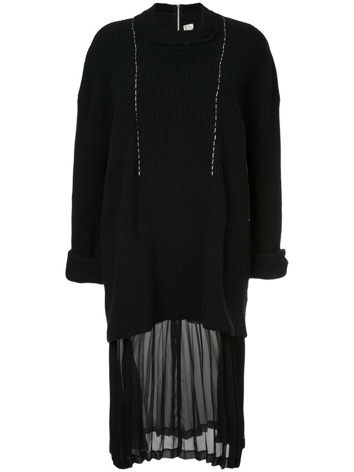 Comme Des Garçons Vintage Layered Dress - Black