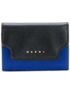 Marni Colour Blocked Coin Purse - Black