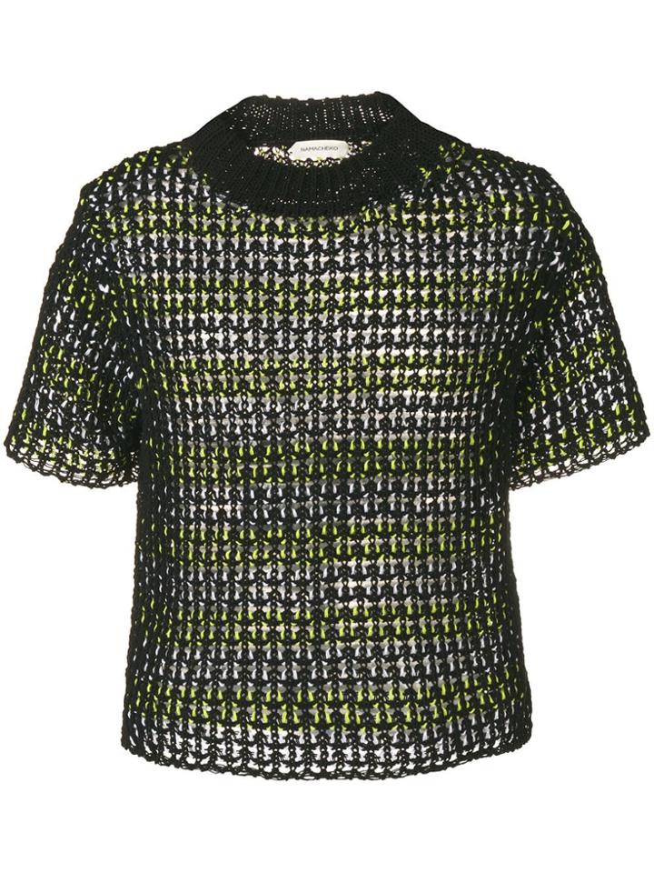 Namacheko Zirek Knitted Top - Black