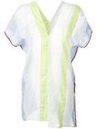 Lemlem Striped Tunic, Size: Xs, White, Cotton/acrylic