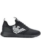 Ea7 Emporio Armani Running Sneakers - Black