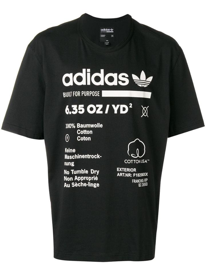 Adidas Printed T-shirt - Black