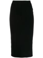 T By Alexander Wang Foundation Bodycon Skirt - Black