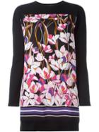 Salvatore Ferragamo Floral Intarsia Sweater