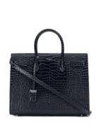 Saint Laurent Small Sac Du Jour Bag - Blue