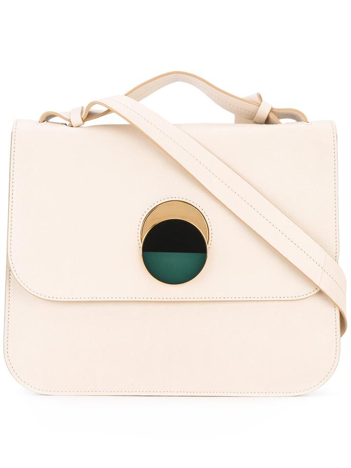Marni - Pois Shoulder Bag - Women - Leather - One Size, Women's, Nude/neutrals, Leather