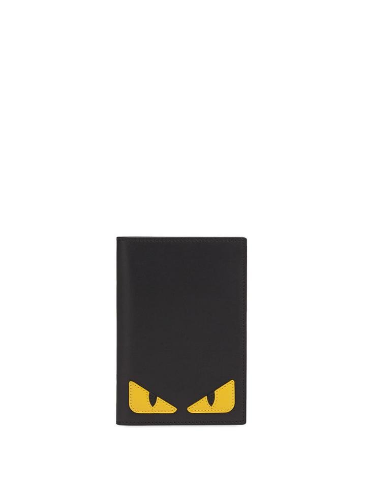 Fendi Bag Bugs Document Case - Black