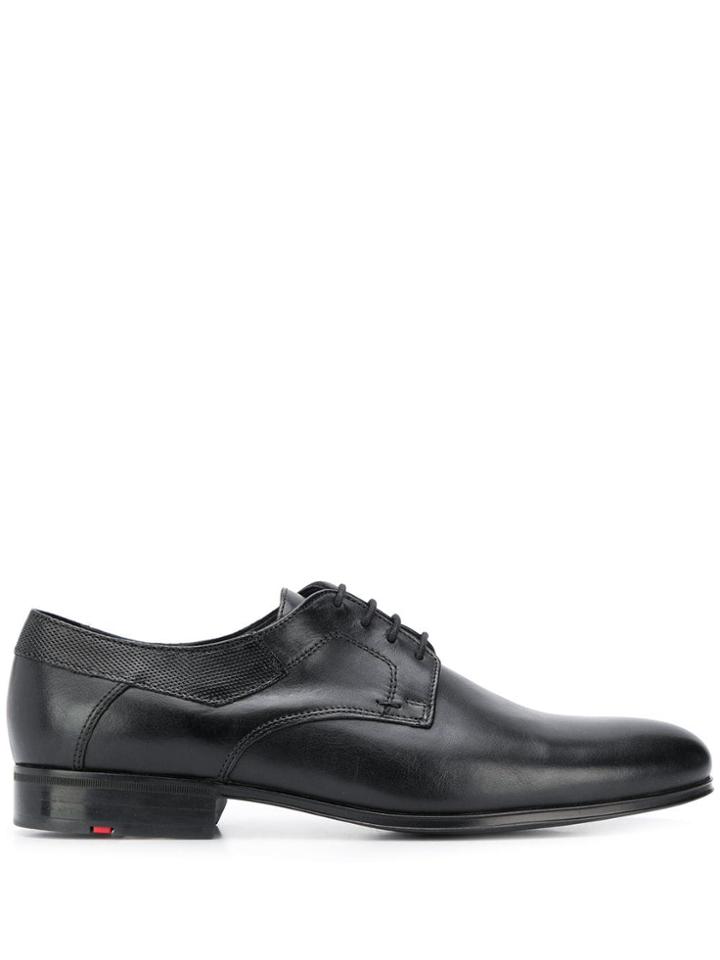 Lloyd Plain Derby Shoes - Black
