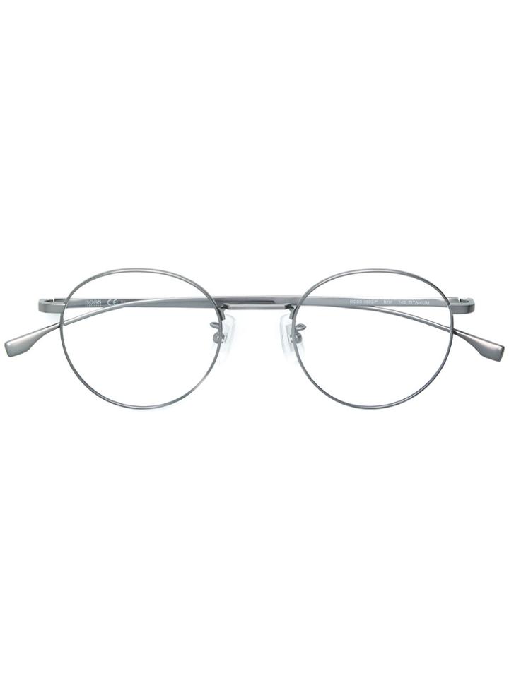 Boss Hugo Boss Round Glasses - Metallic