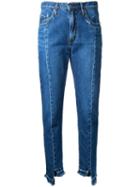 Nobody Denim - Issy Jean Unravelled - Women - Cotton - 27, Blue, Cotton