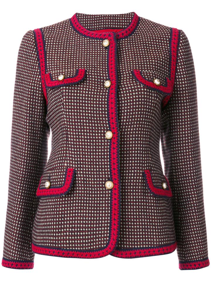 Gucci Gg Bengal Tiger Back Jacket - Multicolour