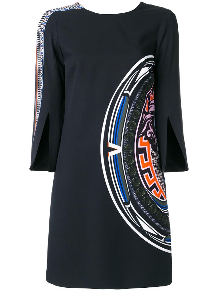 Versace Pop Medusa Dress - Blue