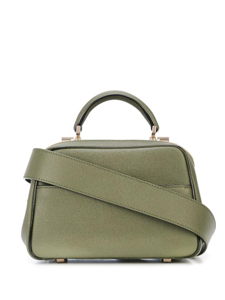Valextra Small Bowling Bag - Green