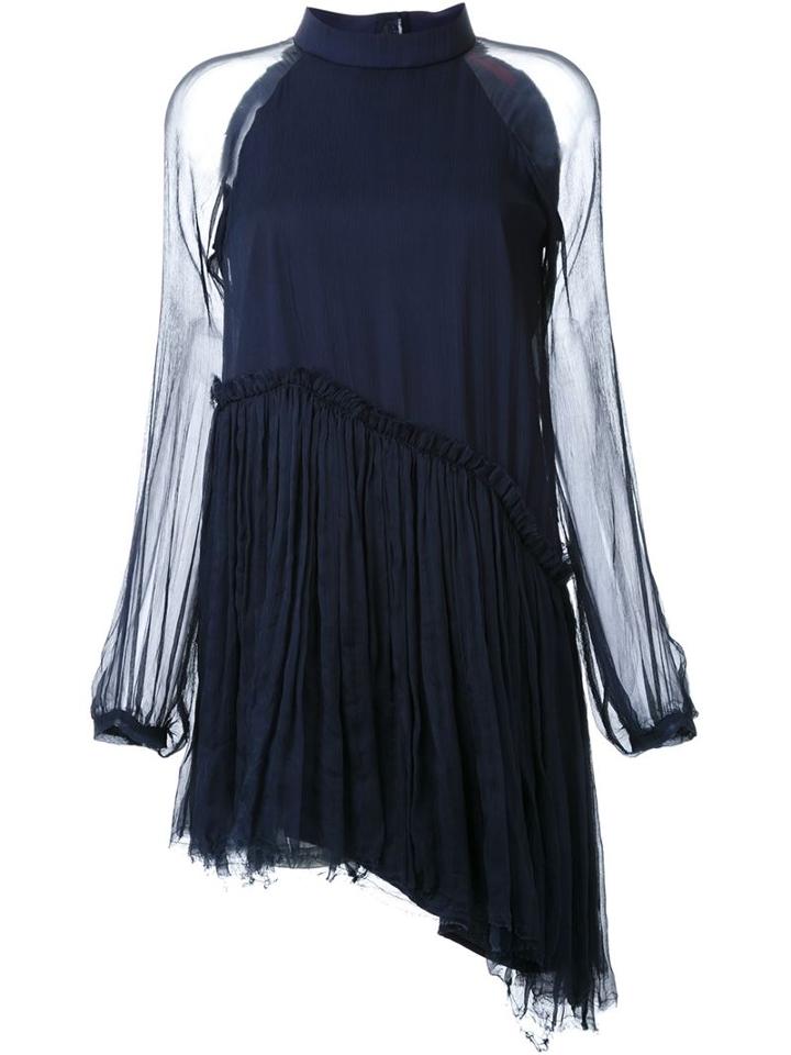 Manning Cartell Flying Start Mini Dress, Women's, Size: 8, Blue, Silk