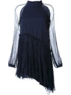 Manning Cartell Flying Start Mini Dress, Women's, Size: 8, Blue, Silk