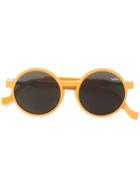 Vava Round Sunglasses - Yellow & Orange