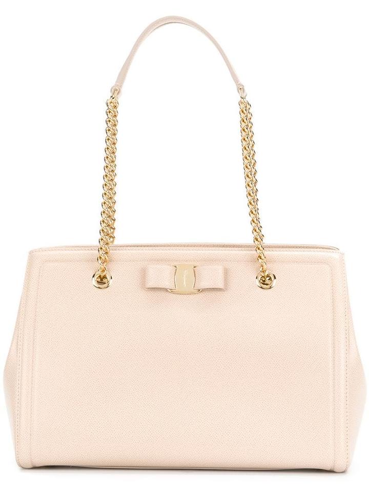 Salvatore Ferragamo Melike Tote Bag - Neutrals