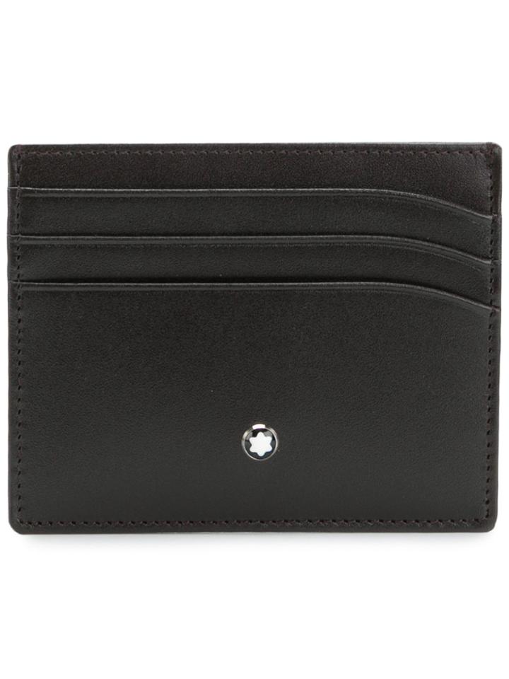 Montblanc Logo Embossed Cardholder - Black