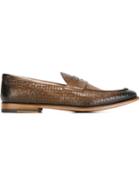 Doucal's Woven Loafer Shoes