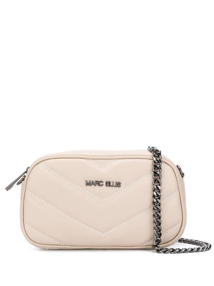 Marc Ellis Quilted Crossbody Bag - Neutrals
