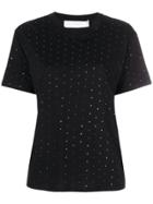 Victoria Victoria Beckham Diamante T-shirt - Black