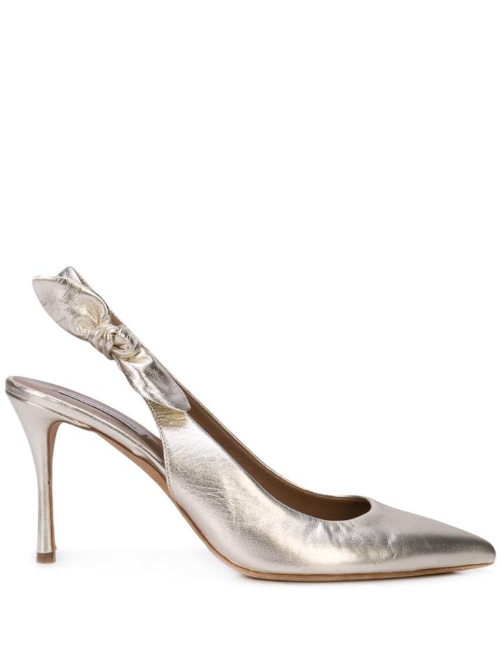 Tabitha Simmons Millie Pumps - Gold