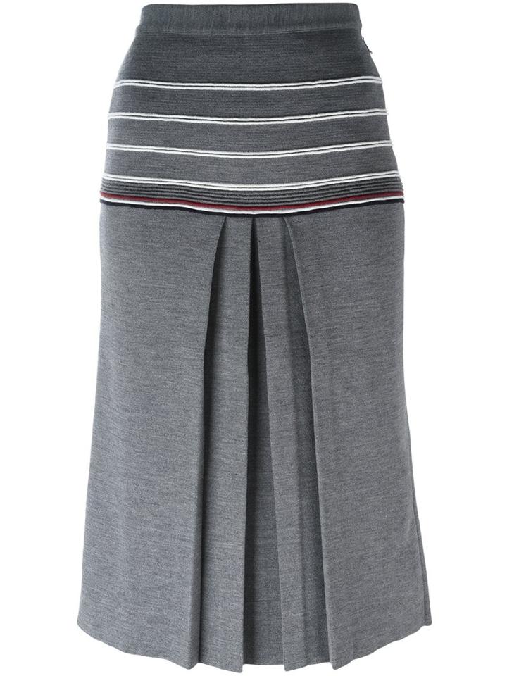 Thom Browne Contrast Stripe Skirt