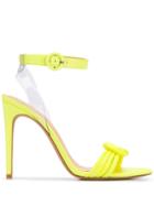 Alexandre Birman Heeled Knot Sandals - Yellow